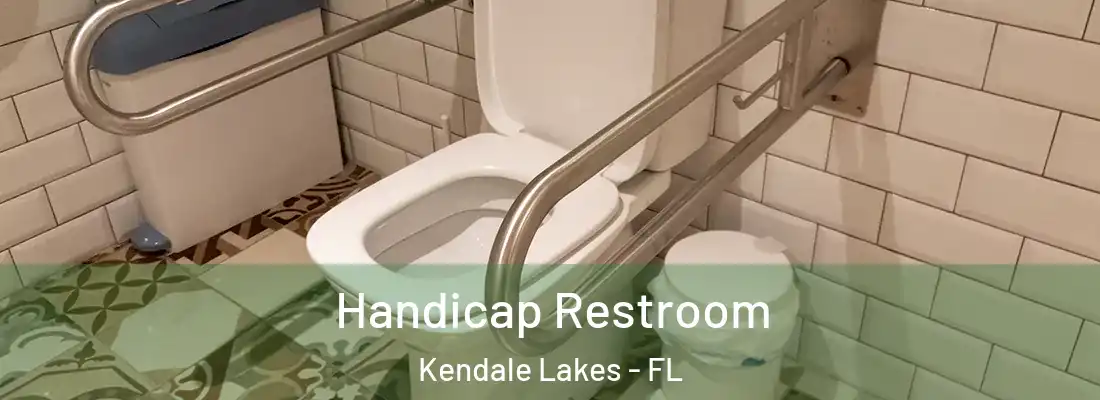 Handicap Restroom Kendale Lakes - FL